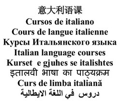 corsi di italiano in più lingue