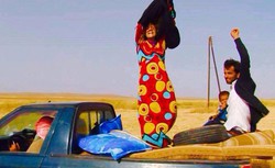 donne in fuga dallo Stato Islamico 