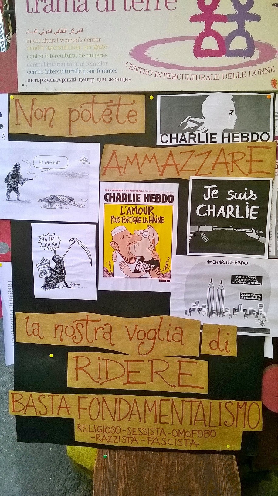 Trama con Charlie Hebdo