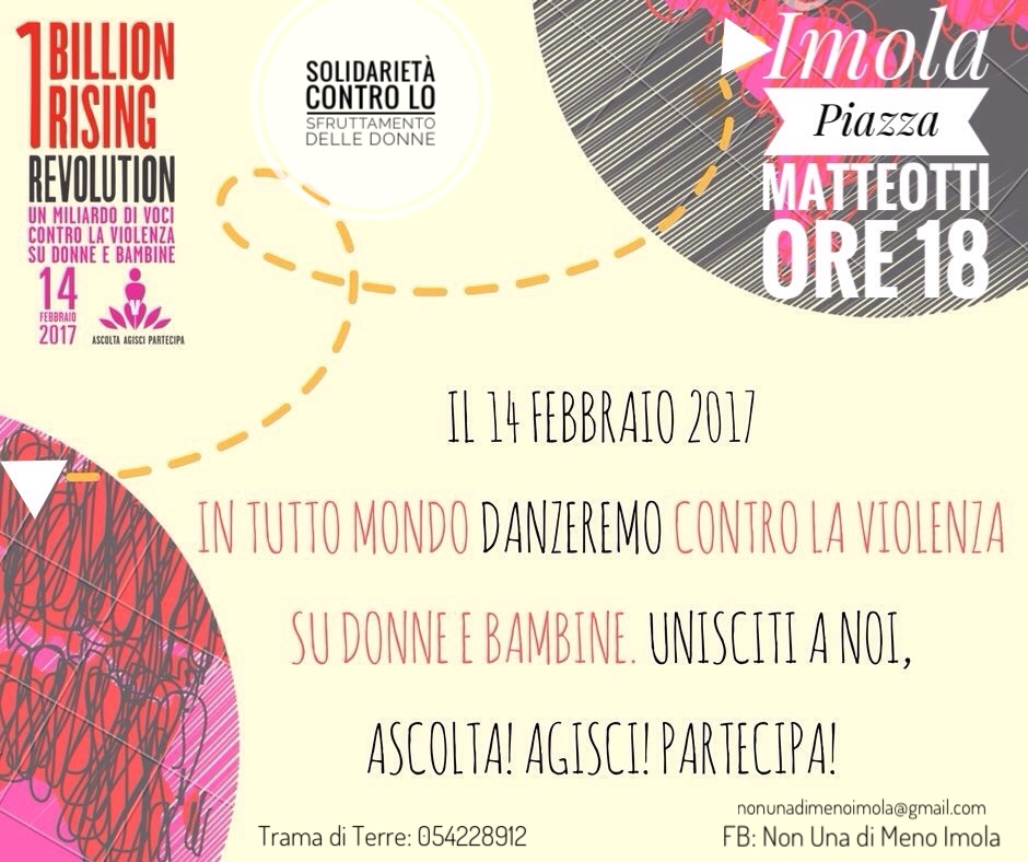 Volantino One Billion Rising 2017