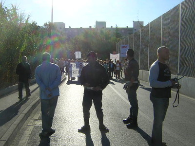Manifestazione anti TAV di via Corelli 4