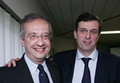 Claudio Burlando e Walter Veltroni in una foto dal sito web di Burlando