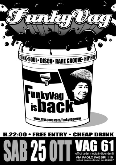 Funkyvag sabato 25 ottobre