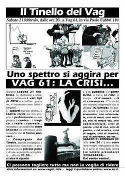 Il Tinello del VAG: la crisi