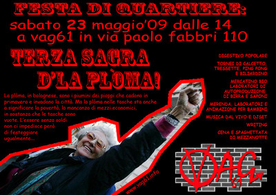 terza sagra d'la plòma