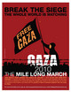 Gaza freedom march