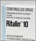 Confezione di ritalin